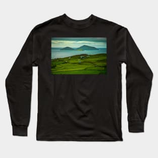 Irish Coast and Fields Long Sleeve T-Shirt